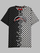 Sprayground Checkered Sketch Regular T-Shirt