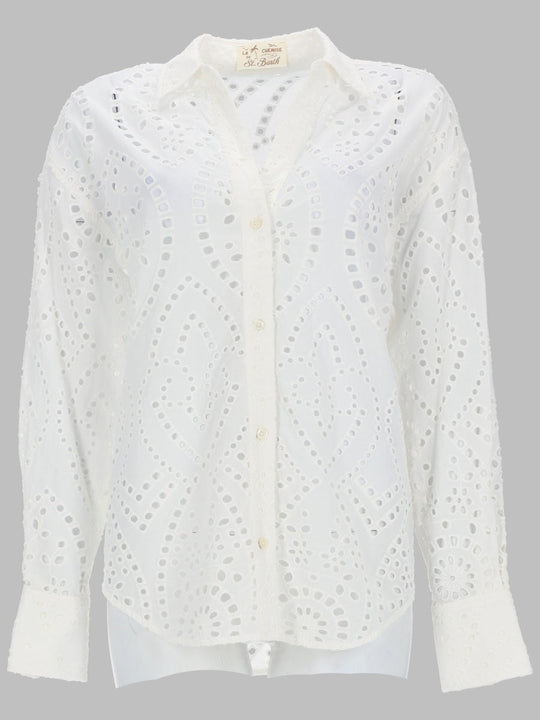 Mc2 Saint Barth Camicia In Sangallo