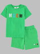 Msgm Set Jersey T-Shirt Strecth Fleece Bermuda Boy
