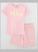 Msgm Set Jersey T-Shirt Strecth Fleece Bermuda Unisex