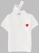 Comme Des Garcons Play Kids Polo T-Shirt Short Sleeve Knit