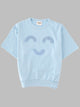 Finger In The Nose Bolt Dream Blue Macaroni - Short Sleeve Sweater