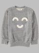 Finger In The Nose Wawe Heather Grey Macaroni - Loose Sweater