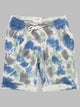 Finger In The Nose New Grounded True Blue Tie & Dye - Bermuda Shorts