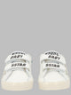 Golden Goose Baby School Nappa With Print Upper And Strap Suede Star Leather Heel