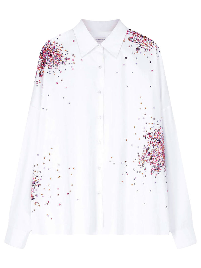Dries Van Noten Casia Sequined Shirt