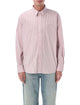 Sunflower Sunflower New Base Pink Cotton Stripe Shirt