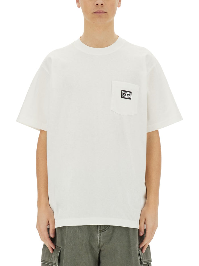 Obey Eyes Tshirt With Pocket
