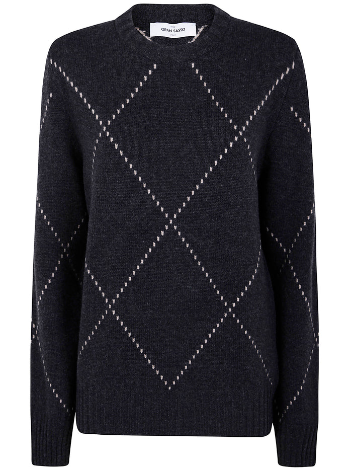 Gran Sasso Round Neck "Gransasso Paricollo" Sweater
