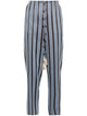 Forte Forte Ciel Wool Satin Stripe Pants