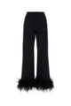 Prada Black Cotton Joggers