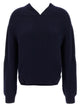 Victoria Beckham 'V-Neck Yoke Detail' Sweater