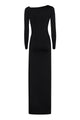Victoria Beckham Draped Jersey Gown