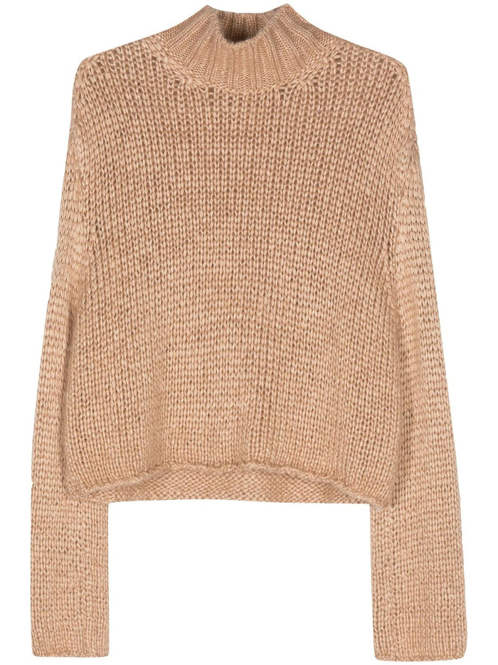 Forte Forte Silk Cashmere Mohair Turtleneck Swe
