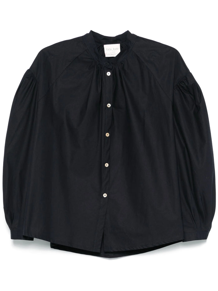 Forte Forte Abisso Cotton Popline Bohemian Shirt