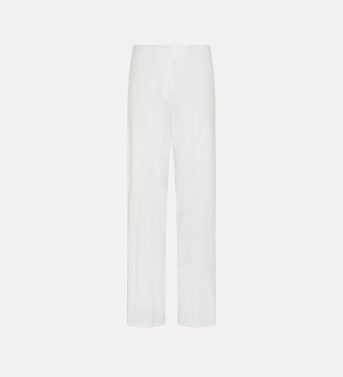 Forte Forte Viscose Cotton Twill Straight Leg Pants