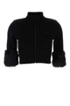 Prada Black Cotton Blend Jacket
