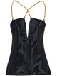 Ferragamo Satin Sleeveless Top