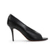Amina Muaddi Julianne 90 Peep Toe Nappa Pumps