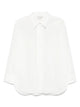 Forte Forte White Cotton Popline Oversized Shirt