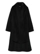 Forte Forte Wool Mohair Cloth Hooded Astrakhan