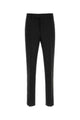 Ferragamo Black Viscose Blend Pant