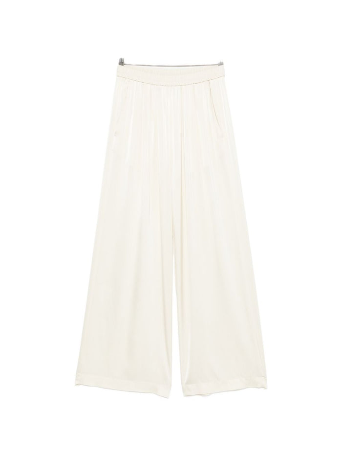 Forte Forte Silk Satin Trousers