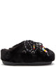 Moon Boot Mb Mule Faux Fur Beads