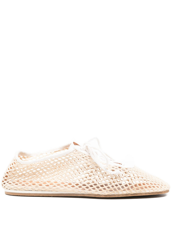 Forte Forte Cotton Mesh Derby Rubber Sole