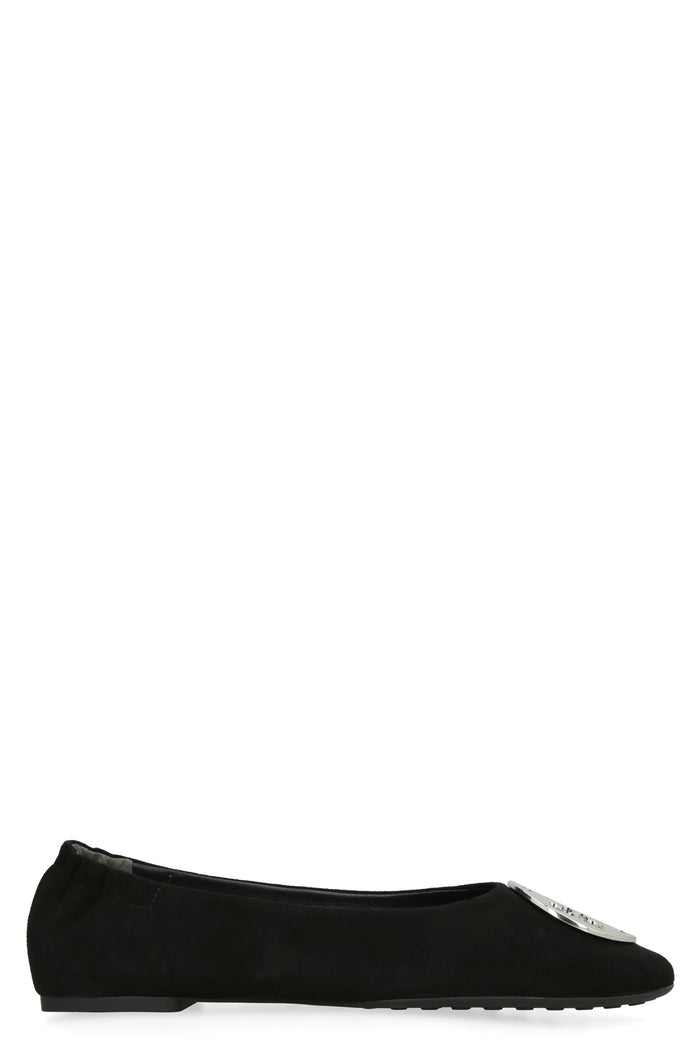 Tory Burch Claire Suede Ballet Flats