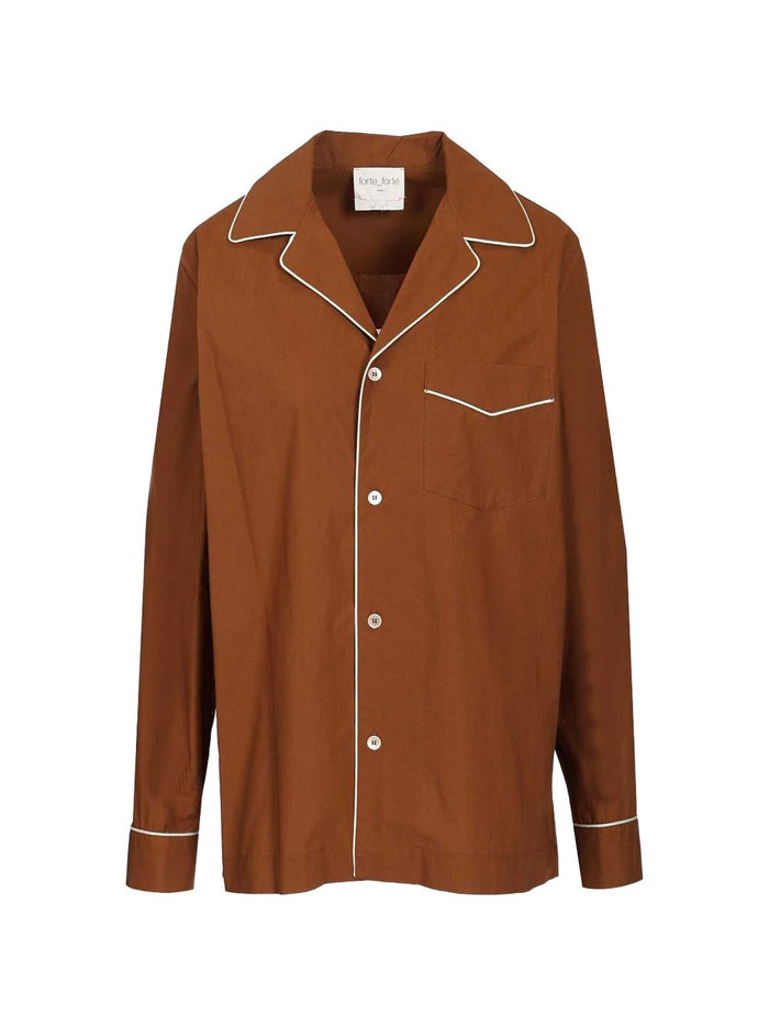 Forte Forte Cotton Pajama Shirt