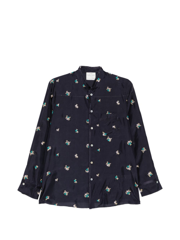 Forte Forte Embroidered Silk Shirt