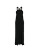 Forte Forte Chic Crepe Marocaine Noir Dress