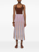 Forte Forte Pleated Long Skirt