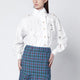 Vivienne Westwood White Halston Shirt With Cutout Details