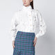 Vivienne Westwood White Halston Shirt With Cut-Out Details