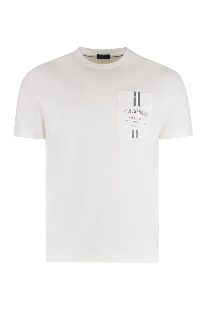 Paul & Shark Cotton Crew-Neck T-Shirt