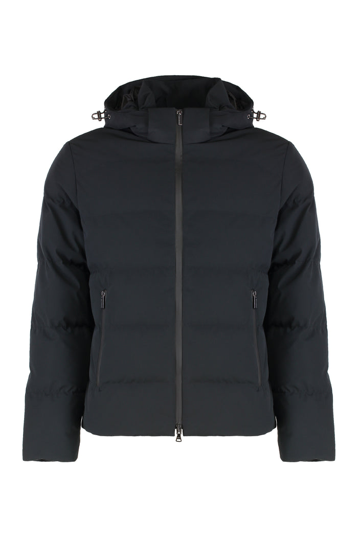 Paul & Shark Hooded Short Down Jacket