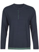 Calida Blue Lyocell Polo T-Shirt