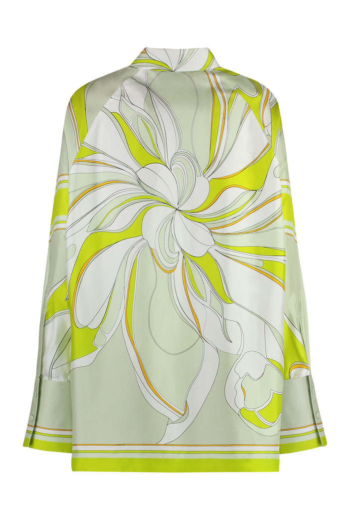 Tory Burch Printed Silk Shirt