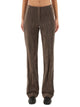 Alysi Velvet Crinkle Slim Pants