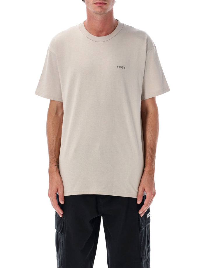 Obey Obey Peace & Justice Cotton T-Shirt