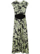 Tory Burch Printed Midi Dress
