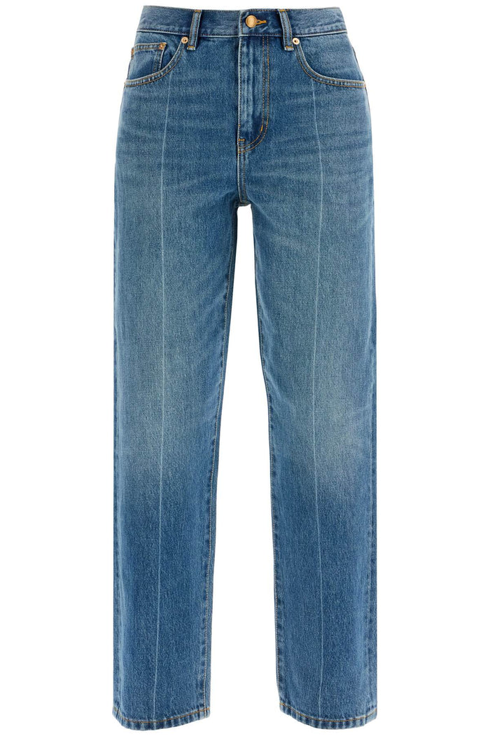 Tory Burch Slim Denim Cotton Jeans
