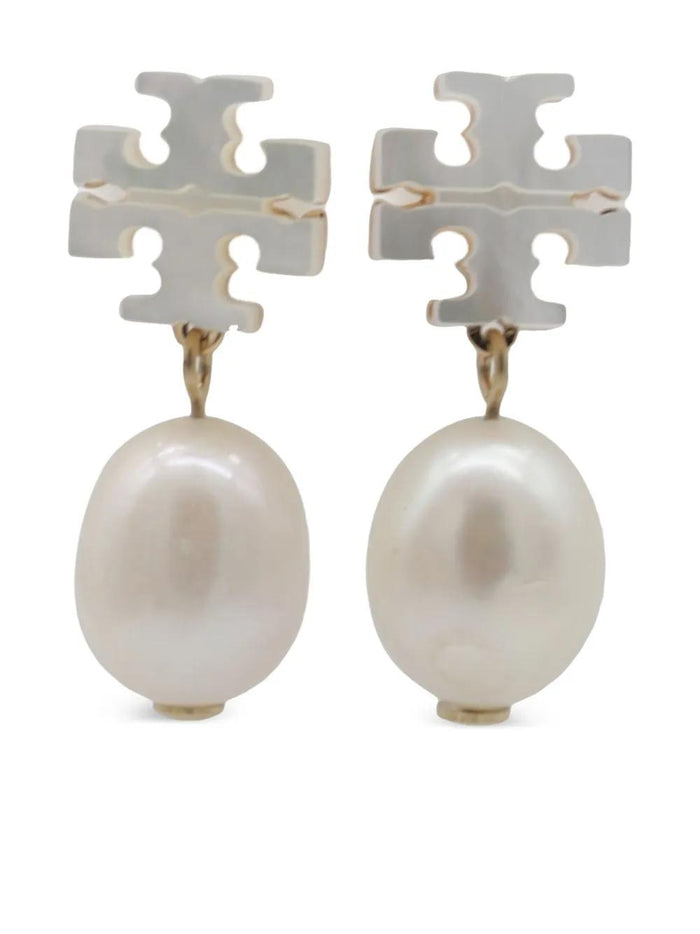 Tory Burch Gold Pearl Brass Bijoux
