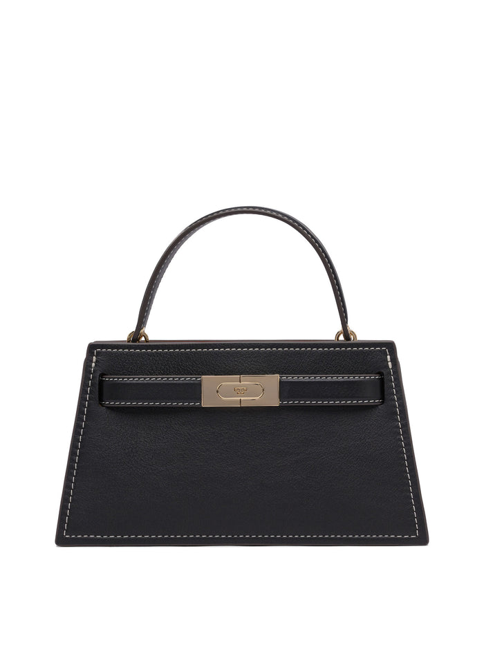 Tory Burch Black Cow Leather Handbag