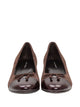 Tory Burch Brown Leather Flat Shoes