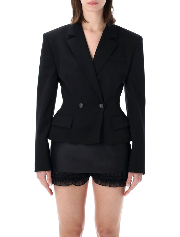 Magda Butrym Magda Butrym Tailored Wool Peplum Blazer