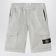 Stone Island Pearl Grey Cargo Shorts