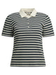 Ines De La Fressange Blue Organic Cotton Polo Shirts